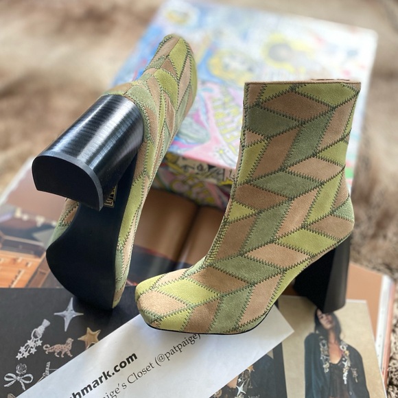 Free People X Jeffrey Campbell Mixed Messages Heel Boots - Picture 3 of 11